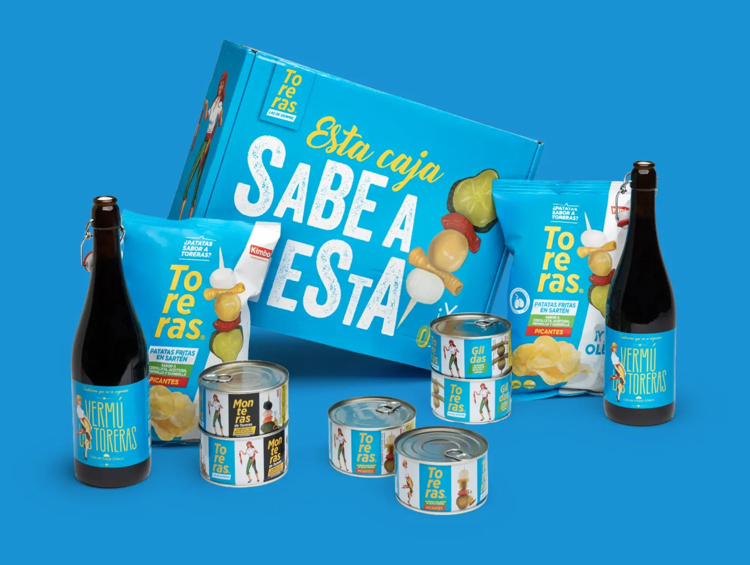 Esta Caja SABE A MÁS FIESTA - Lote Las Toreras ideal para regalar a amigos o familiares